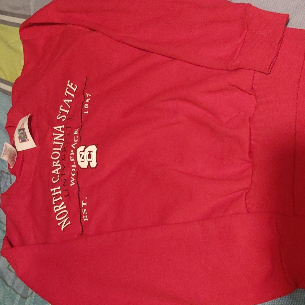 NC State sweat shirt